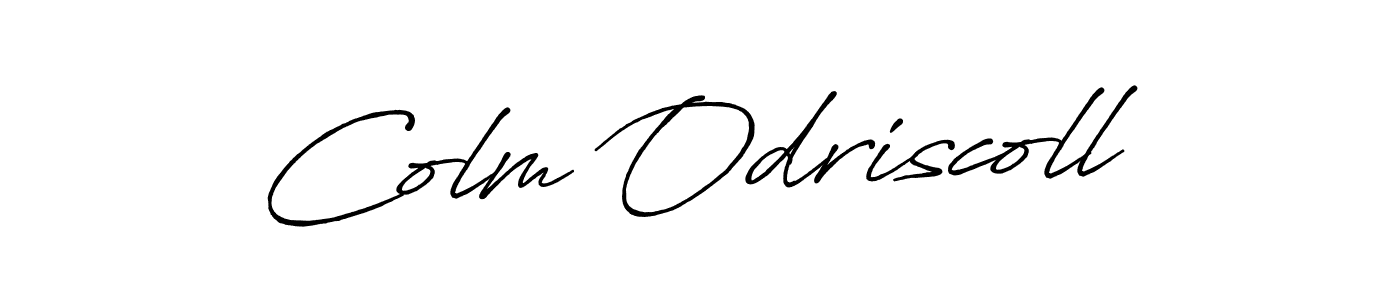 Also we have Colm Odriscoll name is the best signature style. Create professional handwritten signature collection using Antro_Vectra_Bolder autograph style. Colm Odriscoll signature style 7 images and pictures png