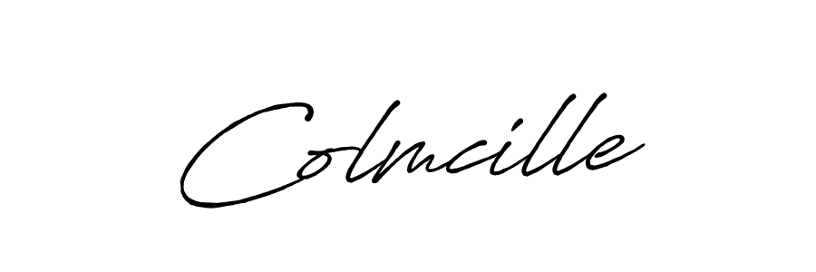 The best way (Antro_Vectra_Bolder) to make a short signature is to pick only two or three words in your name. The name Colmcille include a total of six letters. For converting this name. Colmcille signature style 7 images and pictures png