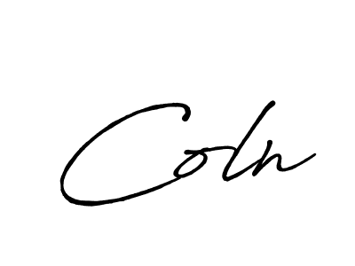 Make a beautiful signature design for name Coln. Use this online signature maker to create a handwritten signature for free. Coln signature style 7 images and pictures png