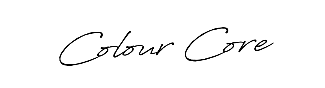 if you are searching for the best signature style for your name Colour Core. so please give up your signature search. here we have designed multiple signature styles  using Antro_Vectra_Bolder. Colour Core signature style 7 images and pictures png
