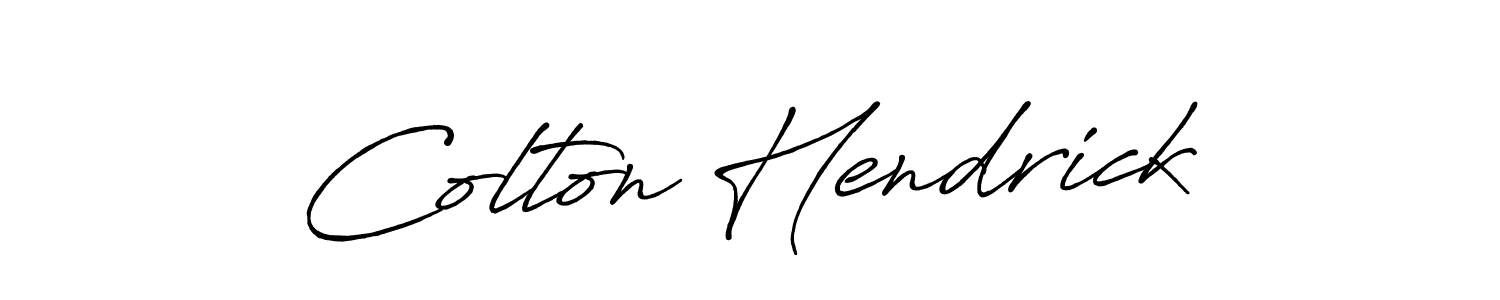 Best and Professional Signature Style for Colton Hendrick. Antro_Vectra_Bolder Best Signature Style Collection. Colton Hendrick signature style 7 images and pictures png