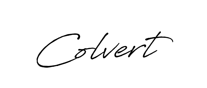 Once you've used our free online signature maker to create your best signature Antro_Vectra_Bolder style, it's time to enjoy all of the benefits that Colvert name signing documents. Colvert signature style 7 images and pictures png