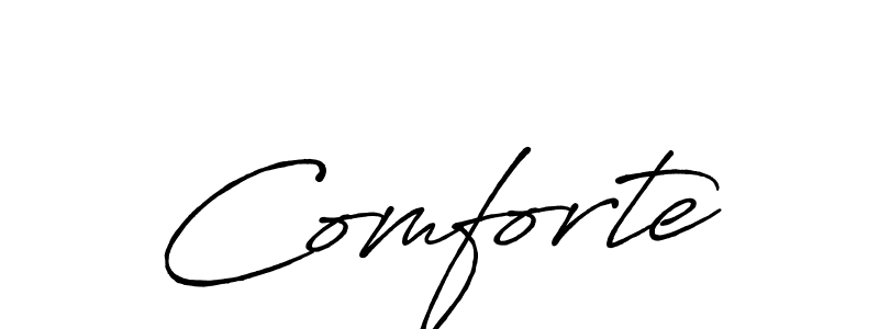 Make a beautiful signature design for name Comforte. Use this online signature maker to create a handwritten signature for free. Comforte signature style 7 images and pictures png