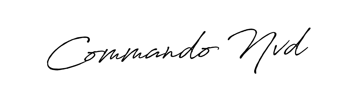 The best way (Antro_Vectra_Bolder) to make a short signature is to pick only two or three words in your name. The name Commando Nvd include a total of six letters. For converting this name. Commando Nvd signature style 7 images and pictures png