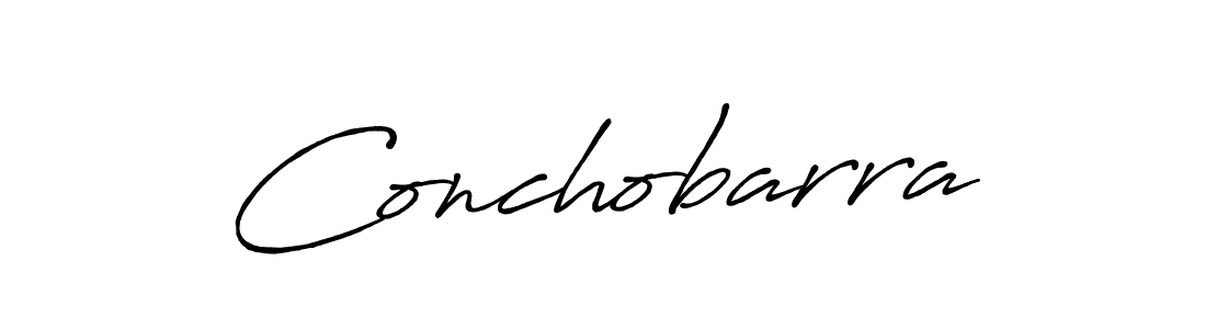 Make a beautiful signature design for name Conchobarra. With this signature (Antro_Vectra_Bolder) style, you can create a handwritten signature for free. Conchobarra signature style 7 images and pictures png