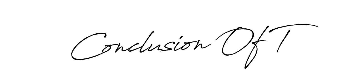 Also You can easily find your signature by using the search form. We will create Conclusion Of T name handwritten signature images for you free of cost using Antro_Vectra_Bolder sign style. Conclusion Of T signature style 7 images and pictures png