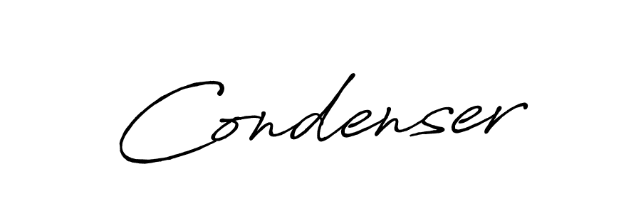 Best and Professional Signature Style for Condenser. Antro_Vectra_Bolder Best Signature Style Collection. Condenser signature style 7 images and pictures png