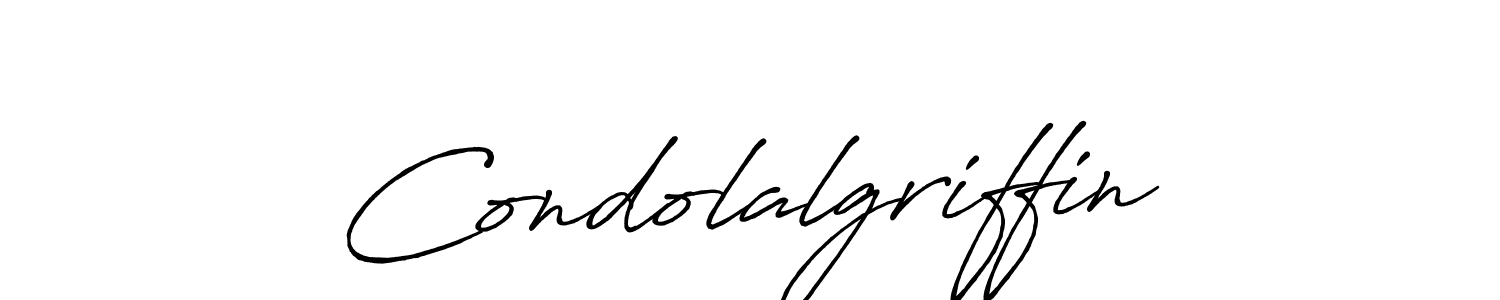 How to make Condolalgriffin name signature. Use Antro_Vectra_Bolder style for creating short signs online. This is the latest handwritten sign. Condolalgriffin signature style 7 images and pictures png