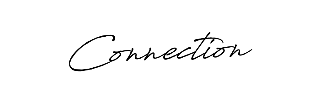 It looks lik you need a new signature style for name Connection. Design unique handwritten (Antro_Vectra_Bolder) signature with our free signature maker in just a few clicks. Connection signature style 7 images and pictures png