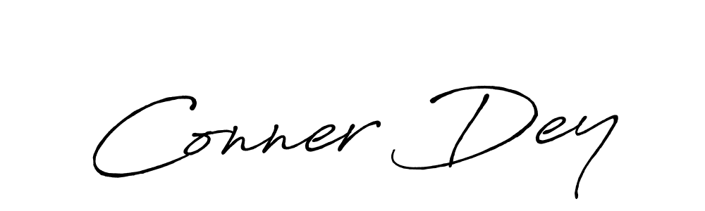 Similarly Antro_Vectra_Bolder is the best handwritten signature design. Signature creator online .You can use it as an online autograph creator for name Conner Dey. Conner Dey signature style 7 images and pictures png