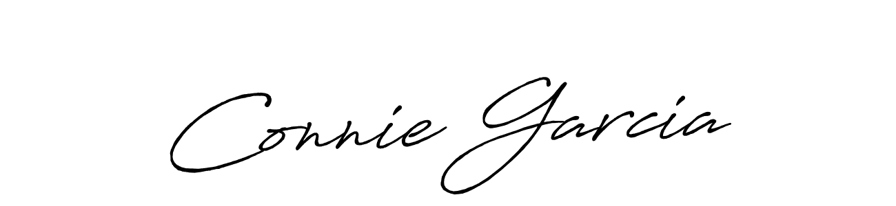 How to make Connie Garcia signature? Antro_Vectra_Bolder is a professional autograph style. Create handwritten signature for Connie Garcia name. Connie Garcia signature style 7 images and pictures png