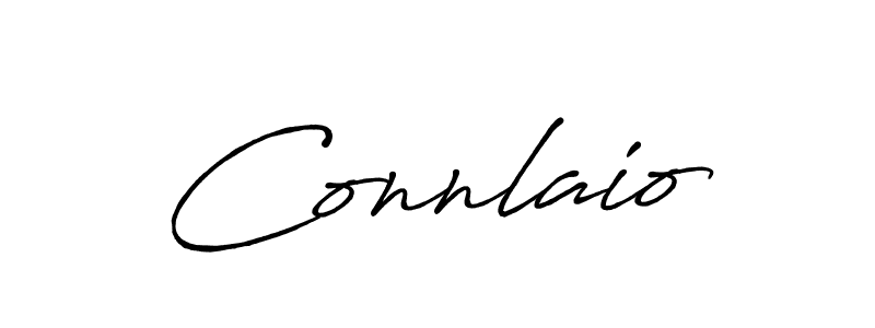 How to make Connlaio name signature. Use Antro_Vectra_Bolder style for creating short signs online. This is the latest handwritten sign. Connlaio signature style 7 images and pictures png