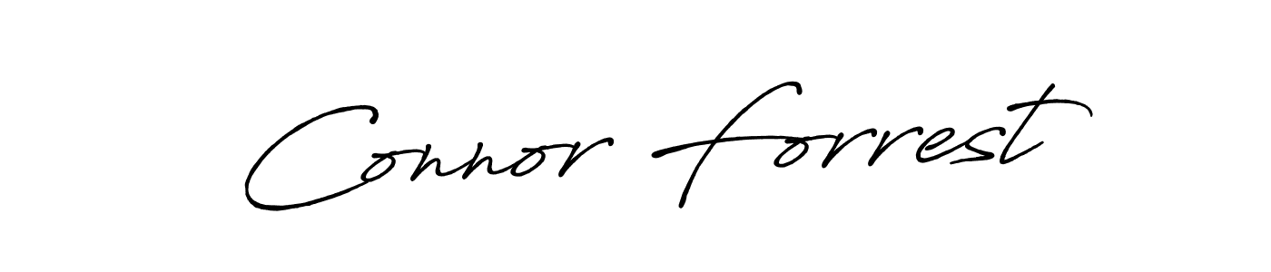 It looks lik you need a new signature style for name Connor Forrest. Design unique handwritten (Antro_Vectra_Bolder) signature with our free signature maker in just a few clicks. Connor Forrest signature style 7 images and pictures png