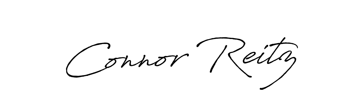 Similarly Antro_Vectra_Bolder is the best handwritten signature design. Signature creator online .You can use it as an online autograph creator for name Connor Reitz. Connor Reitz signature style 7 images and pictures png