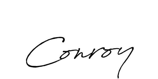 Also we have Conroy name is the best signature style. Create professional handwritten signature collection using Antro_Vectra_Bolder autograph style. Conroy signature style 7 images and pictures png
