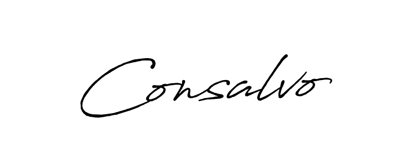 How to make Consalvo signature? Antro_Vectra_Bolder is a professional autograph style. Create handwritten signature for Consalvo name. Consalvo signature style 7 images and pictures png