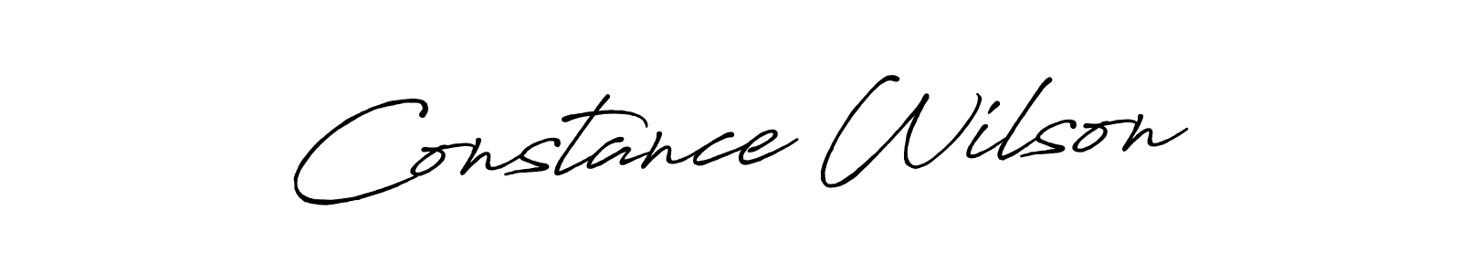 Once you've used our free online signature maker to create your best signature Antro_Vectra_Bolder style, it's time to enjoy all of the benefits that Constance Wilson name signing documents. Constance Wilson signature style 7 images and pictures png