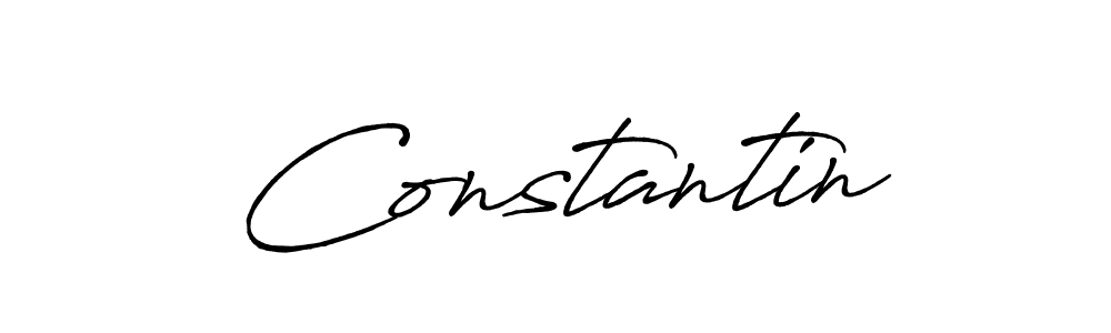 The best way (Antro_Vectra_Bolder) to make a short signature is to pick only two or three words in your name. The name Constantin include a total of six letters. For converting this name. Constantin signature style 7 images and pictures png