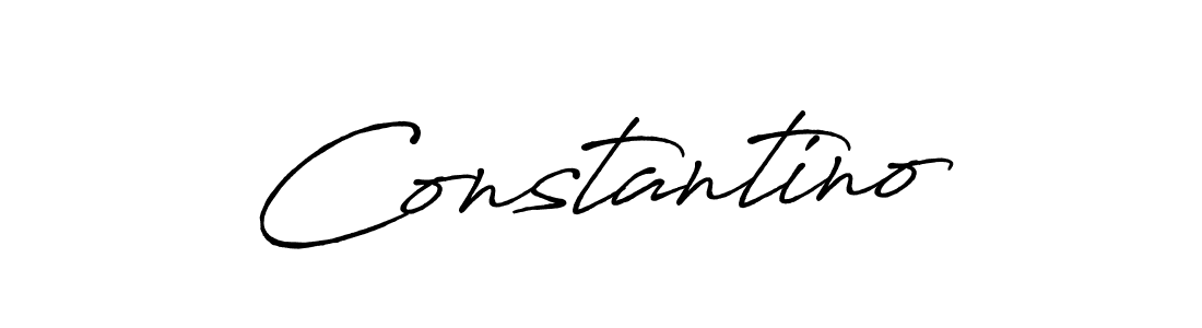 It looks lik you need a new signature style for name Constantino. Design unique handwritten (Antro_Vectra_Bolder) signature with our free signature maker in just a few clicks. Constantino signature style 7 images and pictures png