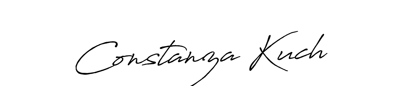 Similarly Antro_Vectra_Bolder is the best handwritten signature design. Signature creator online .You can use it as an online autograph creator for name Constanza Kuch. Constanza Kuch signature style 7 images and pictures png