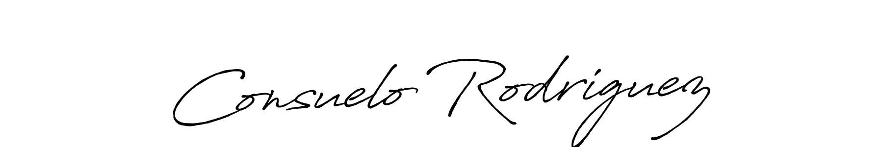 Consuelo Rodriguez stylish signature style. Best Handwritten Sign (Antro_Vectra_Bolder) for my name. Handwritten Signature Collection Ideas for my name Consuelo Rodriguez. Consuelo Rodriguez signature style 7 images and pictures png
