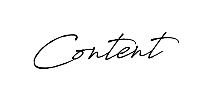 You can use this online signature creator to create a handwritten signature for the name Content. This is the best online autograph maker. Content signature style 7 images and pictures png