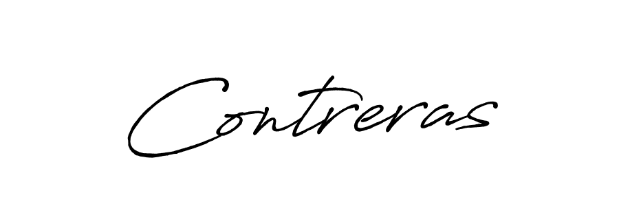 Create a beautiful signature design for name Contreras. With this signature (Antro_Vectra_Bolder) fonts, you can make a handwritten signature for free. Contreras signature style 7 images and pictures png