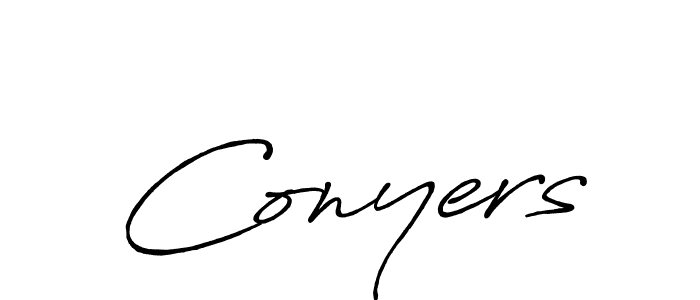 Make a beautiful signature design for name Conyers. Use this online signature maker to create a handwritten signature for free. Conyers signature style 7 images and pictures png
