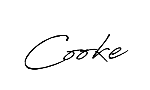 Cooke stylish signature style. Best Handwritten Sign (Antro_Vectra_Bolder) for my name. Handwritten Signature Collection Ideas for my name Cooke. Cooke signature style 7 images and pictures png