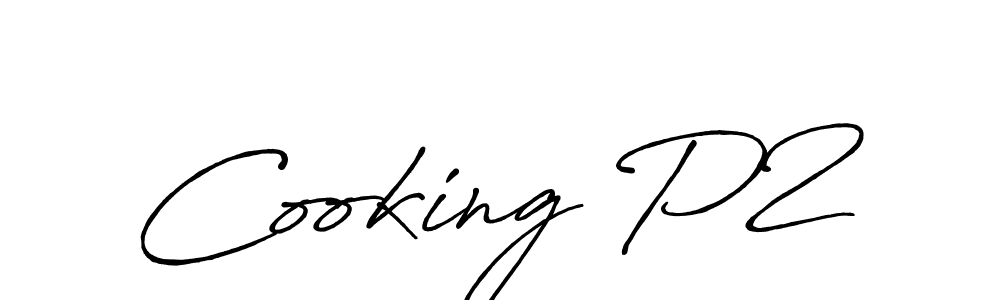 Make a beautiful signature design for name Cooking P2. Use this online signature maker to create a handwritten signature for free. Cooking P2 signature style 7 images and pictures png