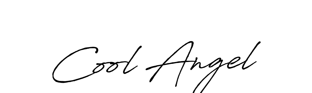 Cool Angel stylish signature style. Best Handwritten Sign (Antro_Vectra_Bolder) for my name. Handwritten Signature Collection Ideas for my name Cool Angel. Cool Angel signature style 7 images and pictures png