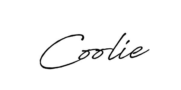 Best and Professional Signature Style for Coolie. Antro_Vectra_Bolder Best Signature Style Collection. Coolie signature style 7 images and pictures png