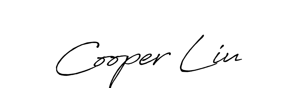 Best and Professional Signature Style for Cooper Liu. Antro_Vectra_Bolder Best Signature Style Collection. Cooper Liu signature style 7 images and pictures png