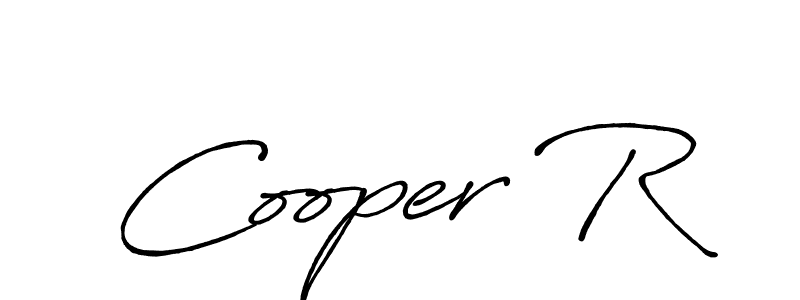 You can use this online signature creator to create a handwritten signature for the name Cooper R. This is the best online autograph maker. Cooper R signature style 7 images and pictures png
