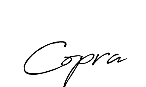 Make a beautiful signature design for name Copra. With this signature (Antro_Vectra_Bolder) style, you can create a handwritten signature for free. Copra signature style 7 images and pictures png