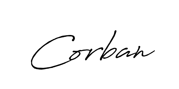 How to make Corban signature? Antro_Vectra_Bolder is a professional autograph style. Create handwritten signature for Corban name. Corban signature style 7 images and pictures png