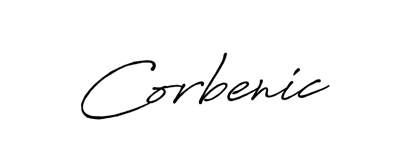 Here are the top 10 professional signature styles for the name Corbenic. These are the best autograph styles you can use for your name. Corbenic signature style 7 images and pictures png
