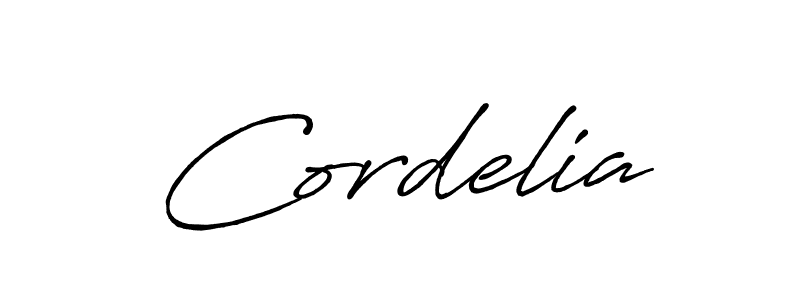Make a beautiful signature design for name Cordelia. Use this online signature maker to create a handwritten signature for free. Cordelia signature style 7 images and pictures png