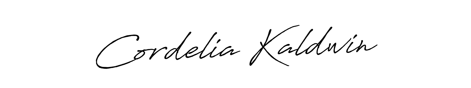 How to make Cordelia Kaldwin name signature. Use Antro_Vectra_Bolder style for creating short signs online. This is the latest handwritten sign. Cordelia Kaldwin signature style 7 images and pictures png