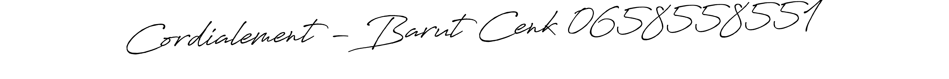 How to make Cordialement - Barut Cenk 0658558551 name signature. Use Antro_Vectra_Bolder style for creating short signs online. This is the latest handwritten sign. Cordialement - Barut Cenk 0658558551 signature style 7 images and pictures png