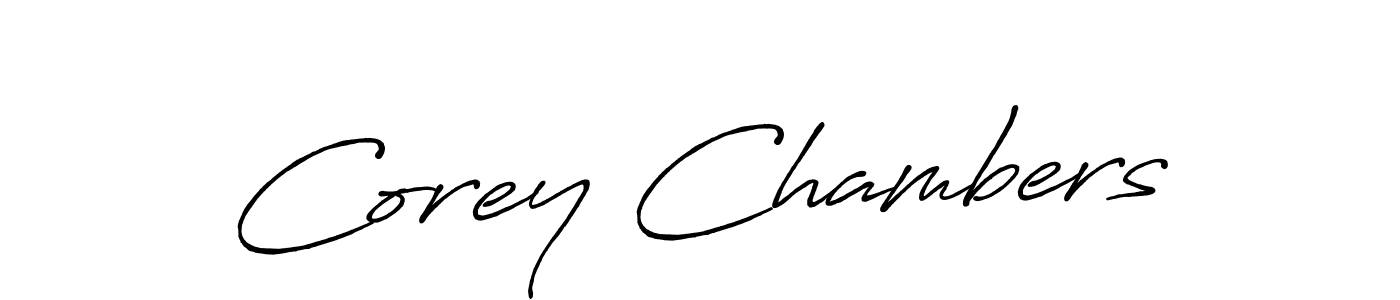 Also we have Corey Chambers name is the best signature style. Create professional handwritten signature collection using Antro_Vectra_Bolder autograph style. Corey Chambers signature style 7 images and pictures png