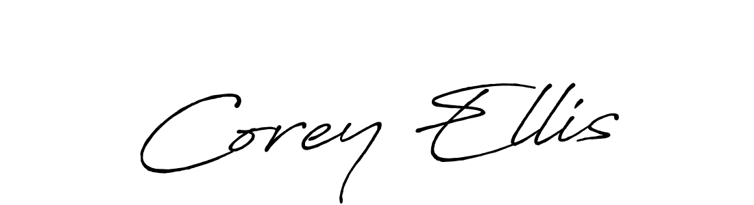 It looks lik you need a new signature style for name Corey Ellis. Design unique handwritten (Antro_Vectra_Bolder) signature with our free signature maker in just a few clicks. Corey Ellis signature style 7 images and pictures png