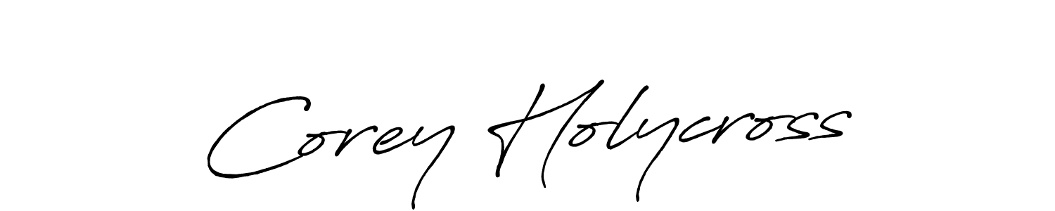 Make a beautiful signature design for name Corey Holycross. Use this online signature maker to create a handwritten signature for free. Corey Holycross signature style 7 images and pictures png