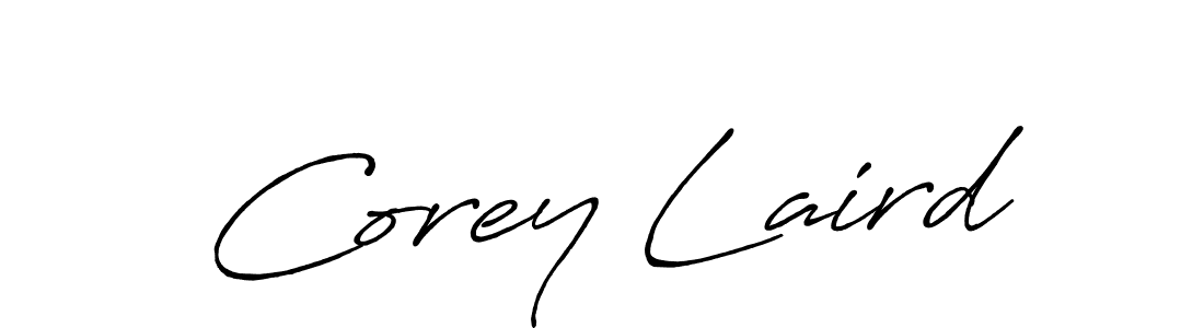 Use a signature maker to create a handwritten signature online. With this signature software, you can design (Antro_Vectra_Bolder) your own signature for name Corey Laird. Corey Laird signature style 7 images and pictures png