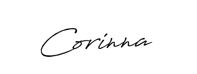 How to Draw Corinna  signature style? Antro_Vectra_Bolder is a latest design signature styles for name Corinna . Corinna  signature style 7 images and pictures png