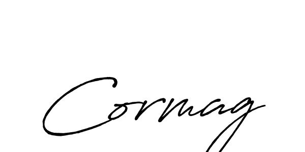 Cormag stylish signature style. Best Handwritten Sign (Antro_Vectra_Bolder) for my name. Handwritten Signature Collection Ideas for my name Cormag. Cormag signature style 7 images and pictures png