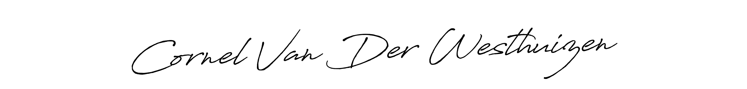 Make a beautiful signature design for name Cornel Van Der Westhuizen. Use this online signature maker to create a handwritten signature for free. Cornel Van Der Westhuizen signature style 7 images and pictures png