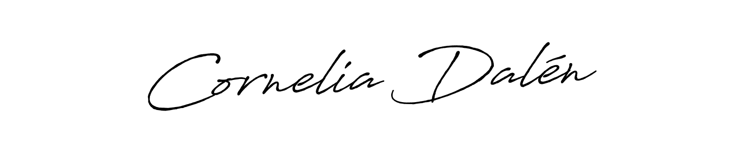 How to make Cornelia Dalén name signature. Use Antro_Vectra_Bolder style for creating short signs online. This is the latest handwritten sign. Cornelia Dalén signature style 7 images and pictures png