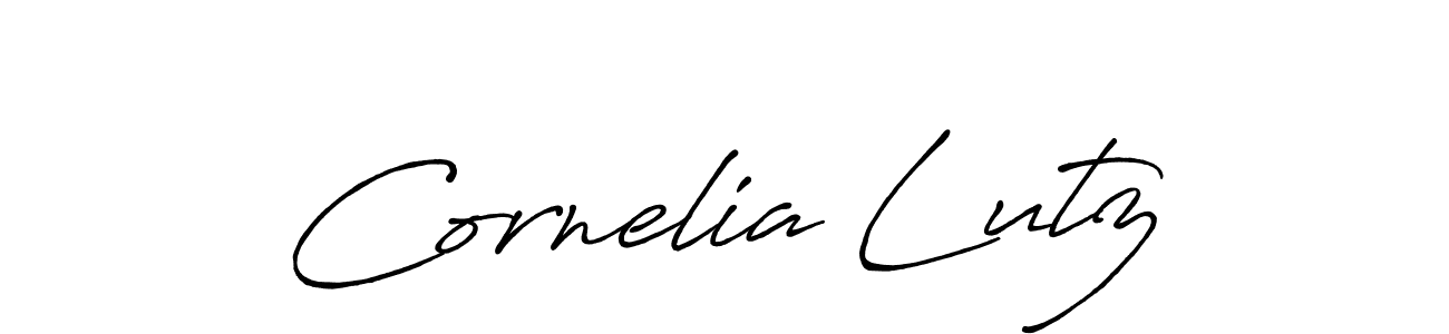 Also we have Cornelia Lutz name is the best signature style. Create professional handwritten signature collection using Antro_Vectra_Bolder autograph style. Cornelia Lutz signature style 7 images and pictures png