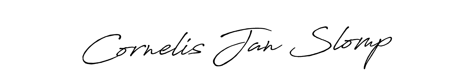 Use a signature maker to create a handwritten signature online. With this signature software, you can design (Antro_Vectra_Bolder) your own signature for name Cornelis Jan Slomp. Cornelis Jan Slomp signature style 7 images and pictures png